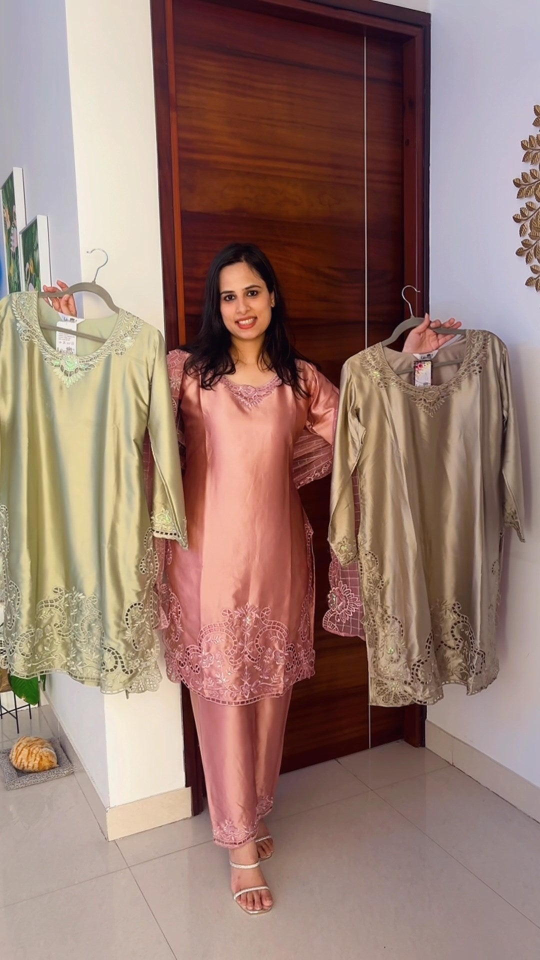 Cutwork Pakistani Suit