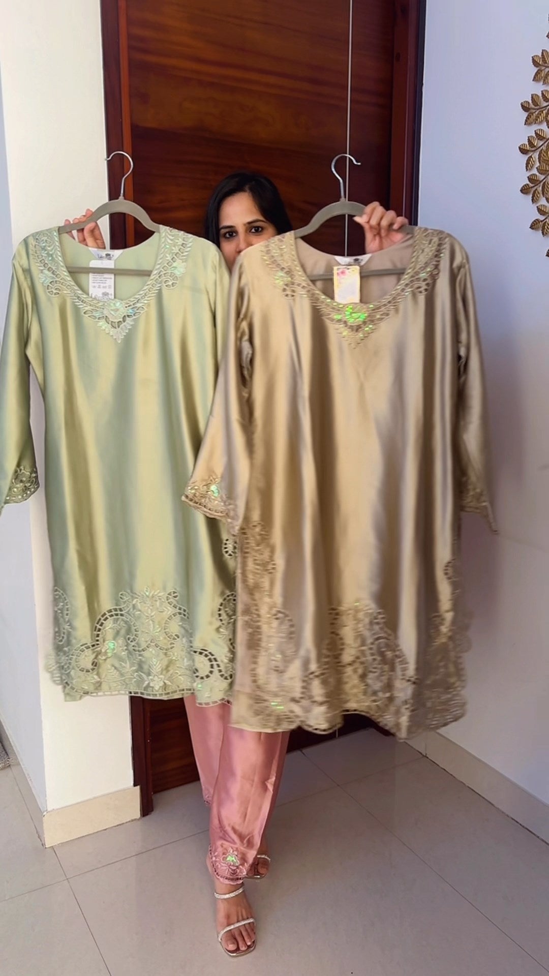 Cutwork Pakistani Suit