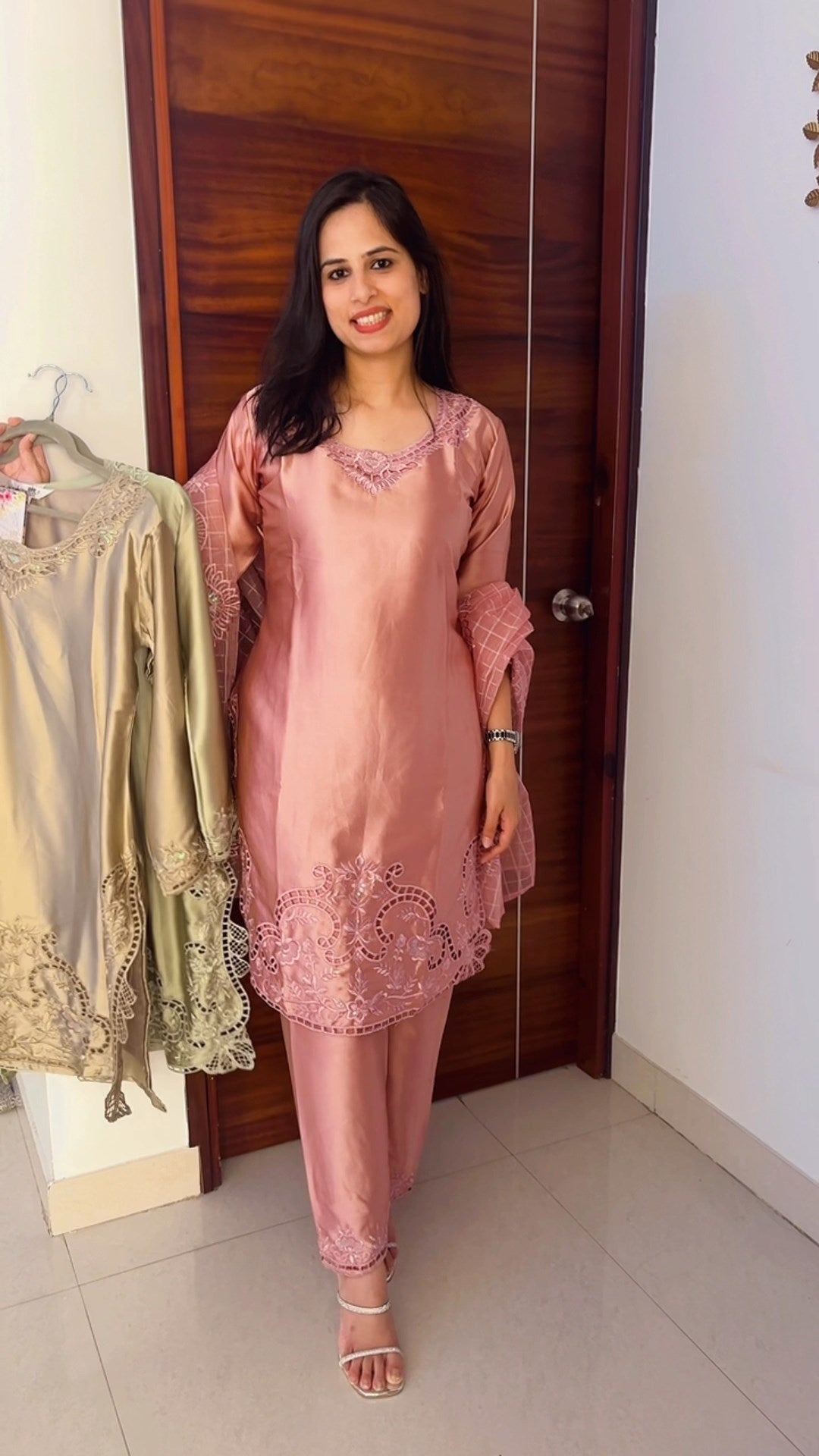 Cutwork Pakistani Suit