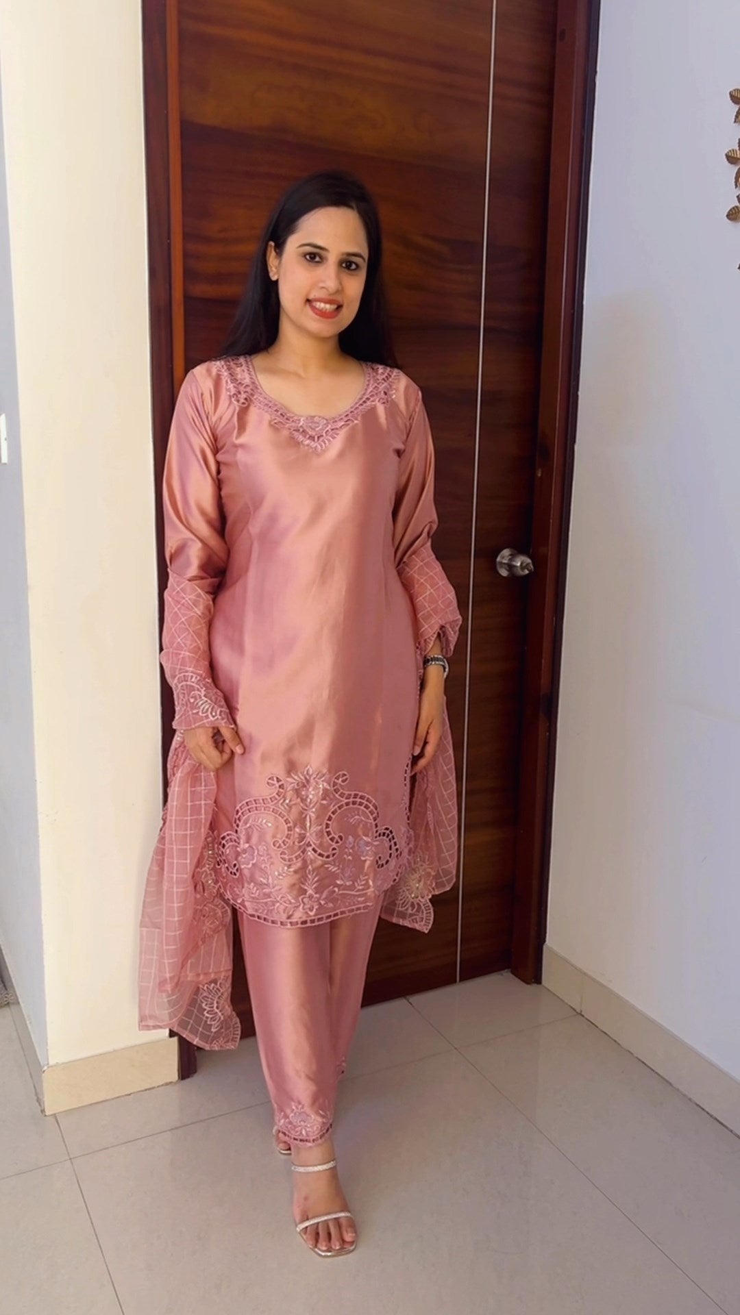 Cutwork Pakistani Suit