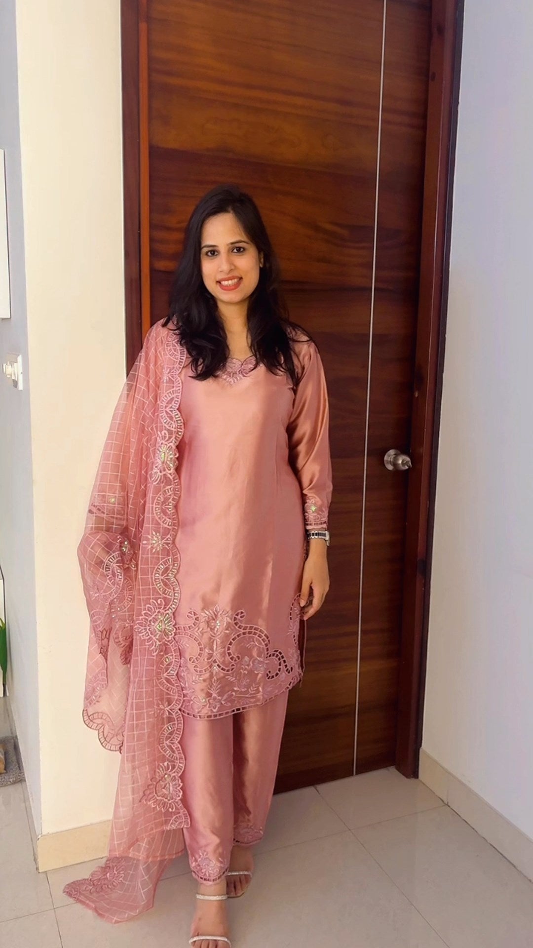 Cutwork Pakistani Suit