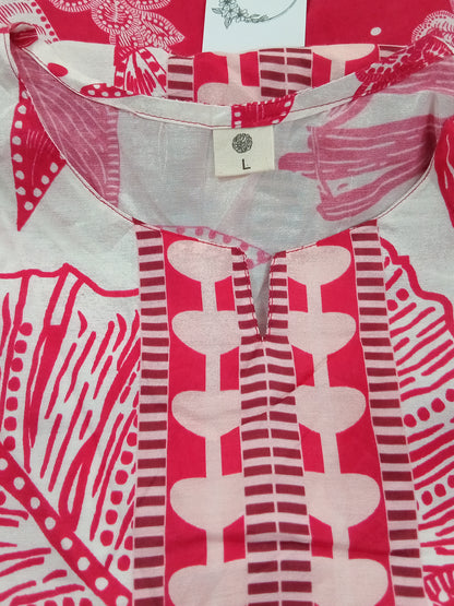 Summer Bouquet Digital Printed Suit Set