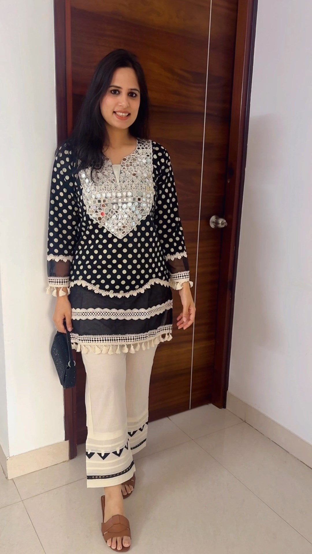 Mirror Polka Coord Set