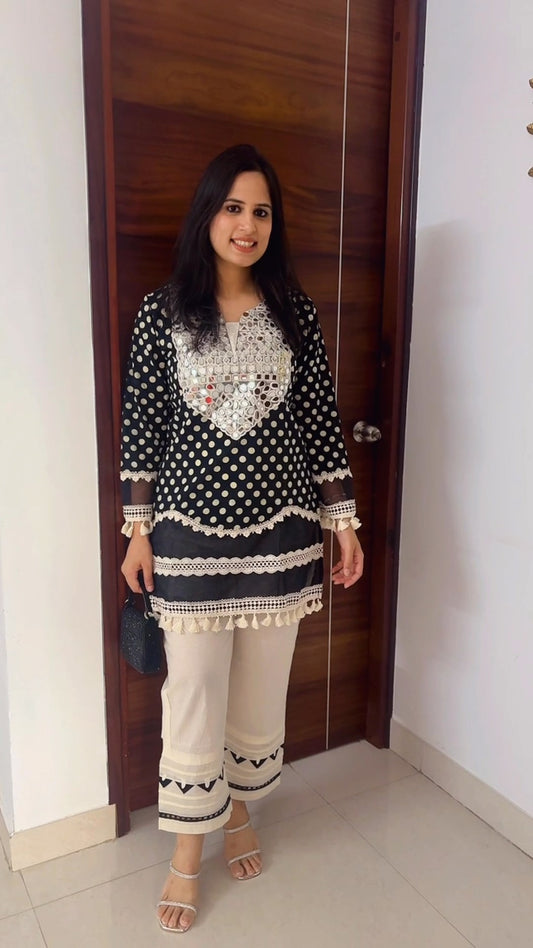 Mirror Polka Coord Set
