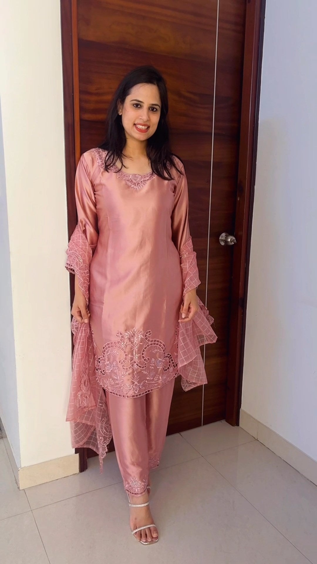 Cutwork Pakistani Suit
