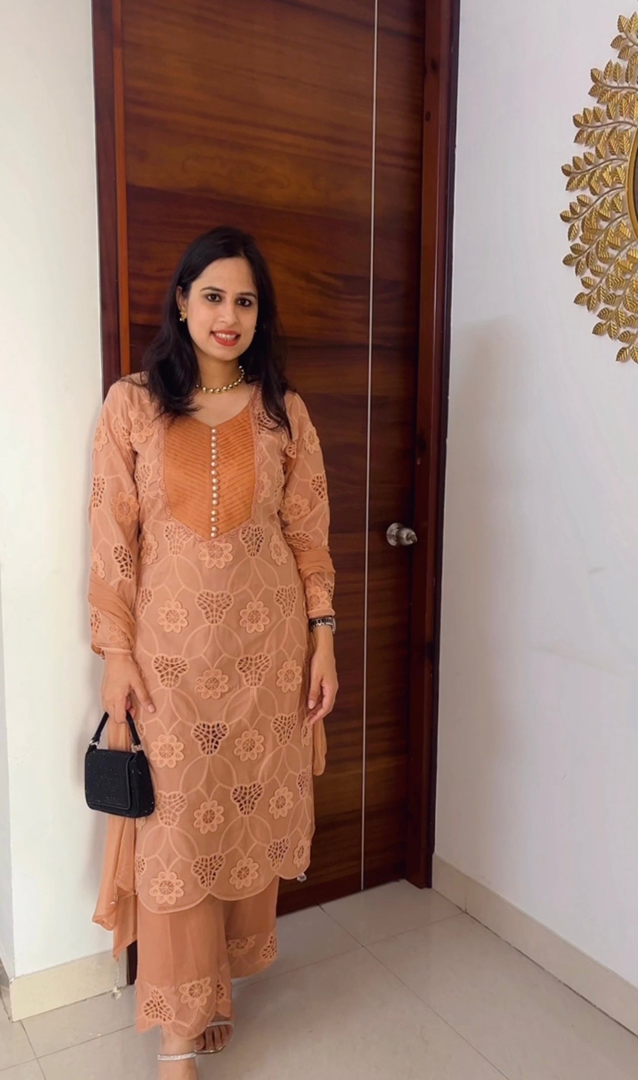 Crochet Lace Three-piece suit