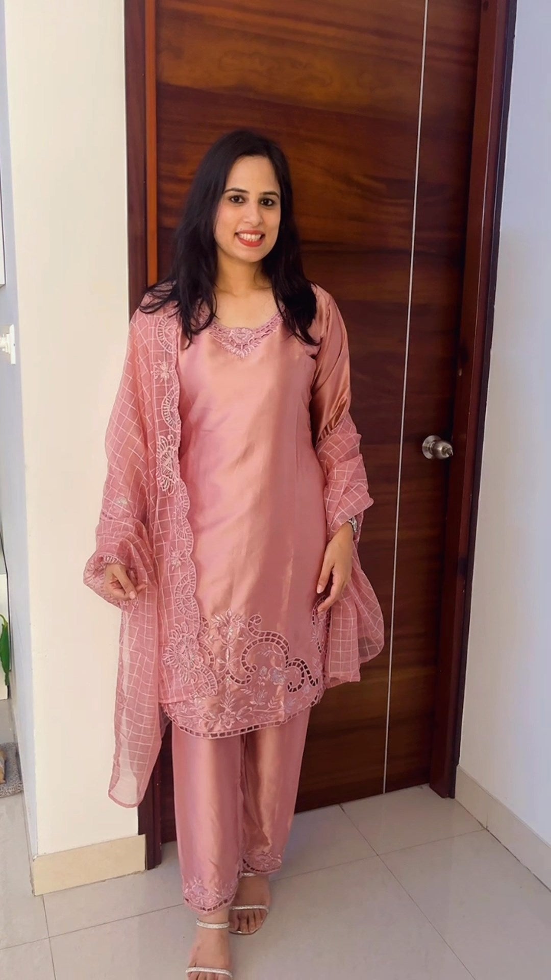 Cutwork Pakistani Suit