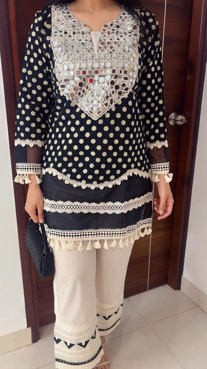 Mirror Polka Coord Set