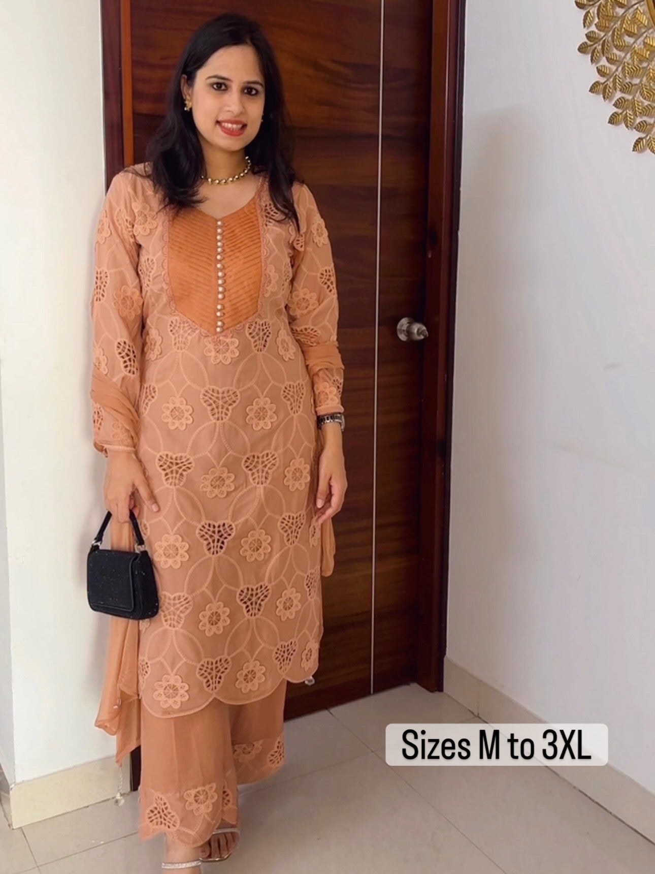 Crochet Lace Three-piece suit
