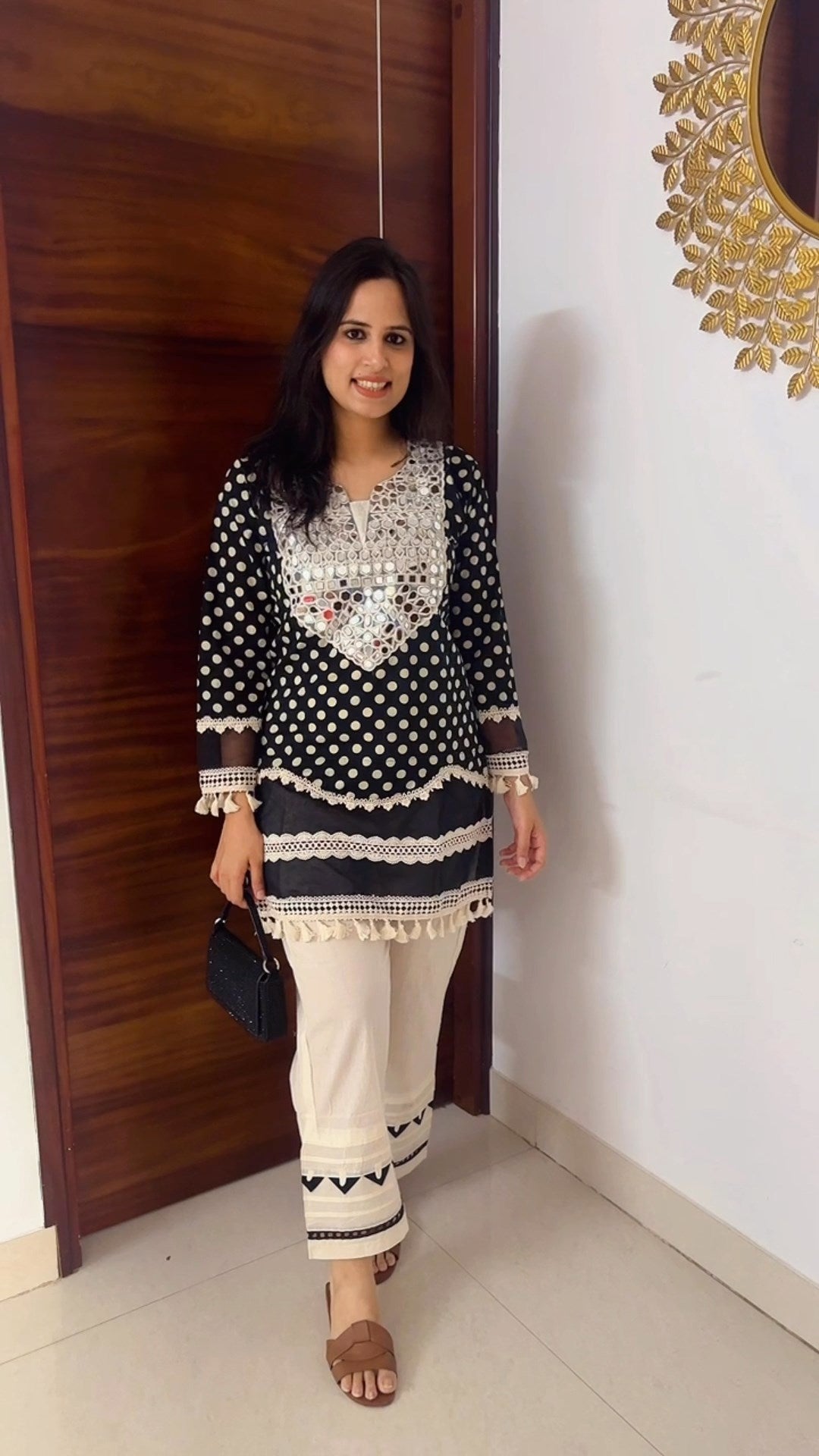 Mirror Polka Coord Set