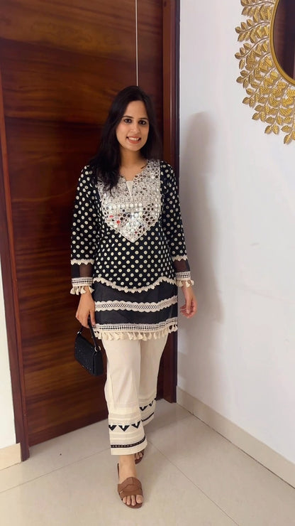 Mirror Polka Coord Set
