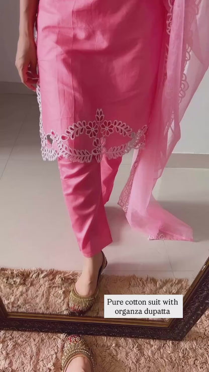 Cutwork Suit