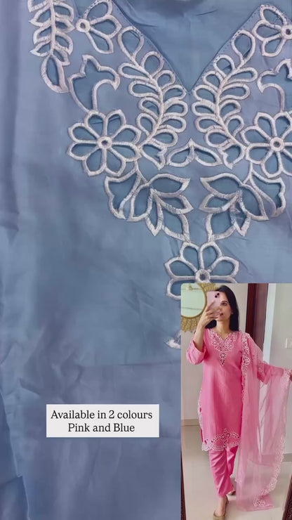 Cutwork Suit