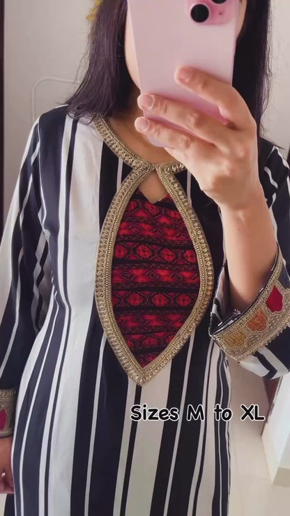 Striped Coord Set